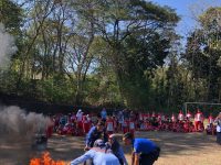 Damkarmat Kabupaten Bantul Menjadi Narasumber Rangkaian MPLS Di Sekolah