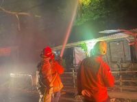 Kebakaran Jaringan Listrik di Segoroyoso Pleret Bantul