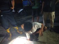 Tangan Seorang Warga Terjepit Di Gorong-Gorong Damkarmat Bantul Gerak Cepat Melakukan Evakuasi