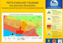 Peta Evakuasi Tsunami Srigading