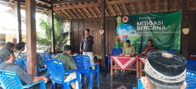 BPBD Kabupaten Bantul Mengadakan Sosialisasi Mitigasi Bencana di Padukuhan Dukuh, Kalurahan Seloharjo