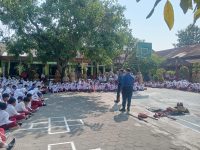 BPBD Kabupaten Bantul Gelar Sosialisasi dan Simulasi Penanggulangan Kebakaran di SDN Bantul Timur