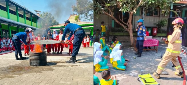 BPBD Bantul Tingkatkan Kesadaran dan Kesiapsiagaan Risiko Kebakaran Melalui Edukasi dan Simulasi Pada Kegiatan MPLS