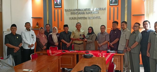 DPRD Kabupaten Cilacap Kunjungan Kerja ke BPBD Bantul